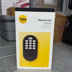 Brand New Yale Assure Lock Keypad in Black